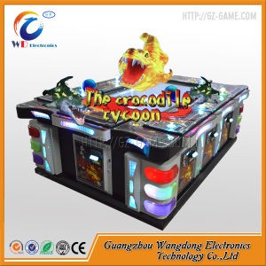 Crocodile Tycoon Arcade Shooting Fish Hunter Game Machine for Casino