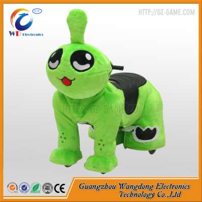 Chinese Battery Plush Toys Motorized Animals Riding Pets for Sale