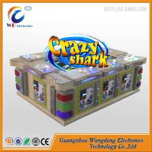 Crazy Shark Video Game Shooting Fish Game Machine for Mall