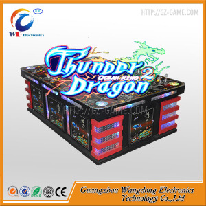 2017 Igs Video Simulator Game Fish Shooting Machine Thunder Dragon